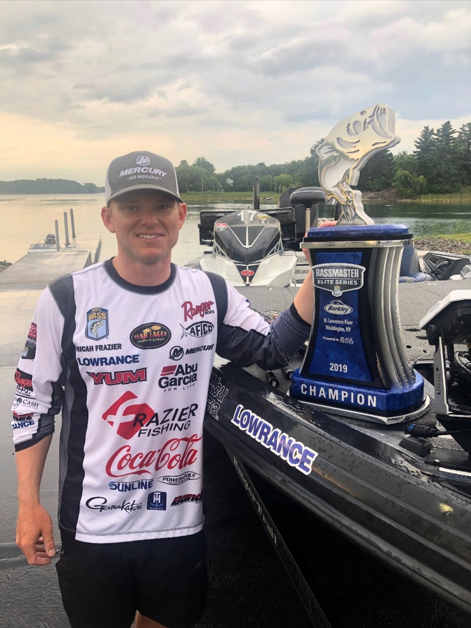 LOWRANCE® ANGLERS DOMINATE BASSMASTER TOURNAMENT AT ST. LAWRENCE RIVER