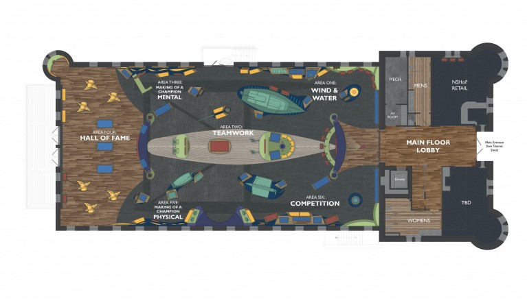 The Sailing Museum Floorplan